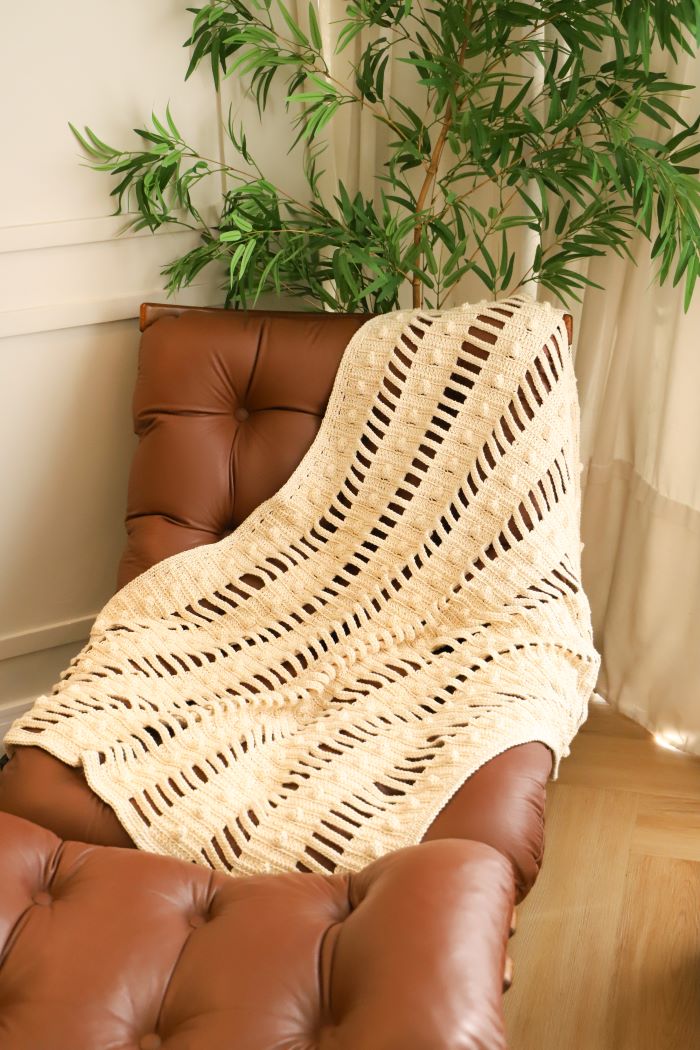 ¡Alerta de Confort! Manta Malla de Verano en Crochet