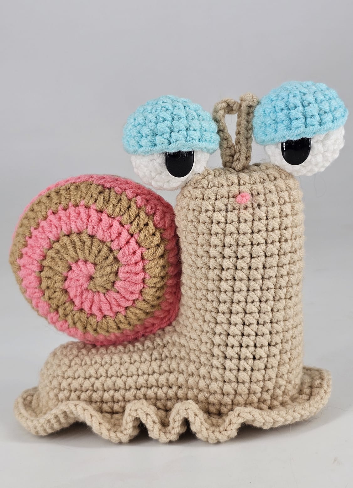 ¡Conoce a El Babas! Tu Caracol Amigurumi PATRÓN GRATIS