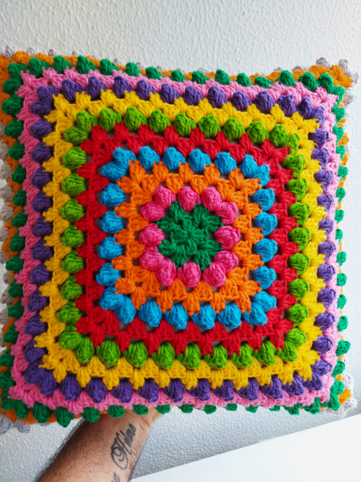 ¿PRINCIPIANTE EN CROCHET? ¡Este Cojín PUFF RELAJANTE es para ti! PATRÓN