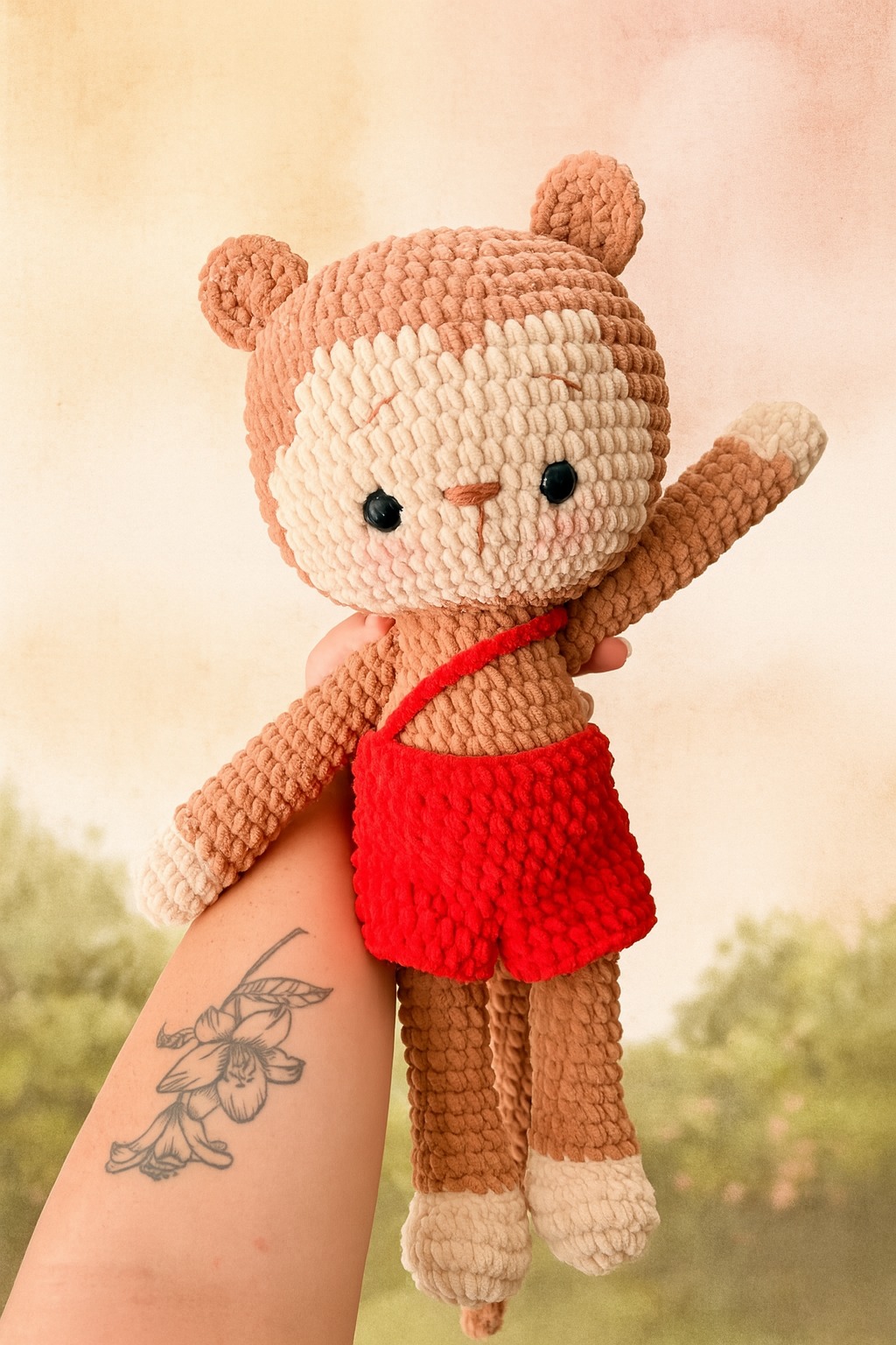 De Hilo a Sonrisa Monito Milo de Felpa en Amigurumi PDF