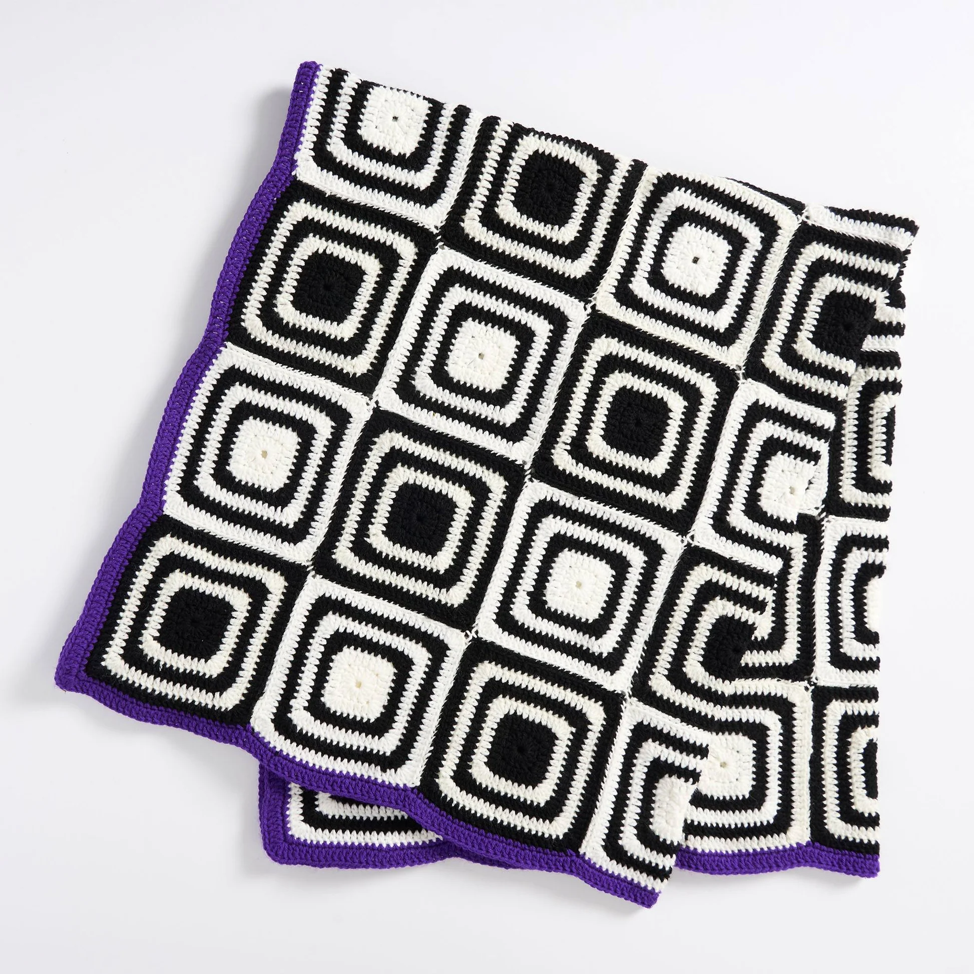 Manta Granny con un Twist Moderno PATRÓN GRATIS