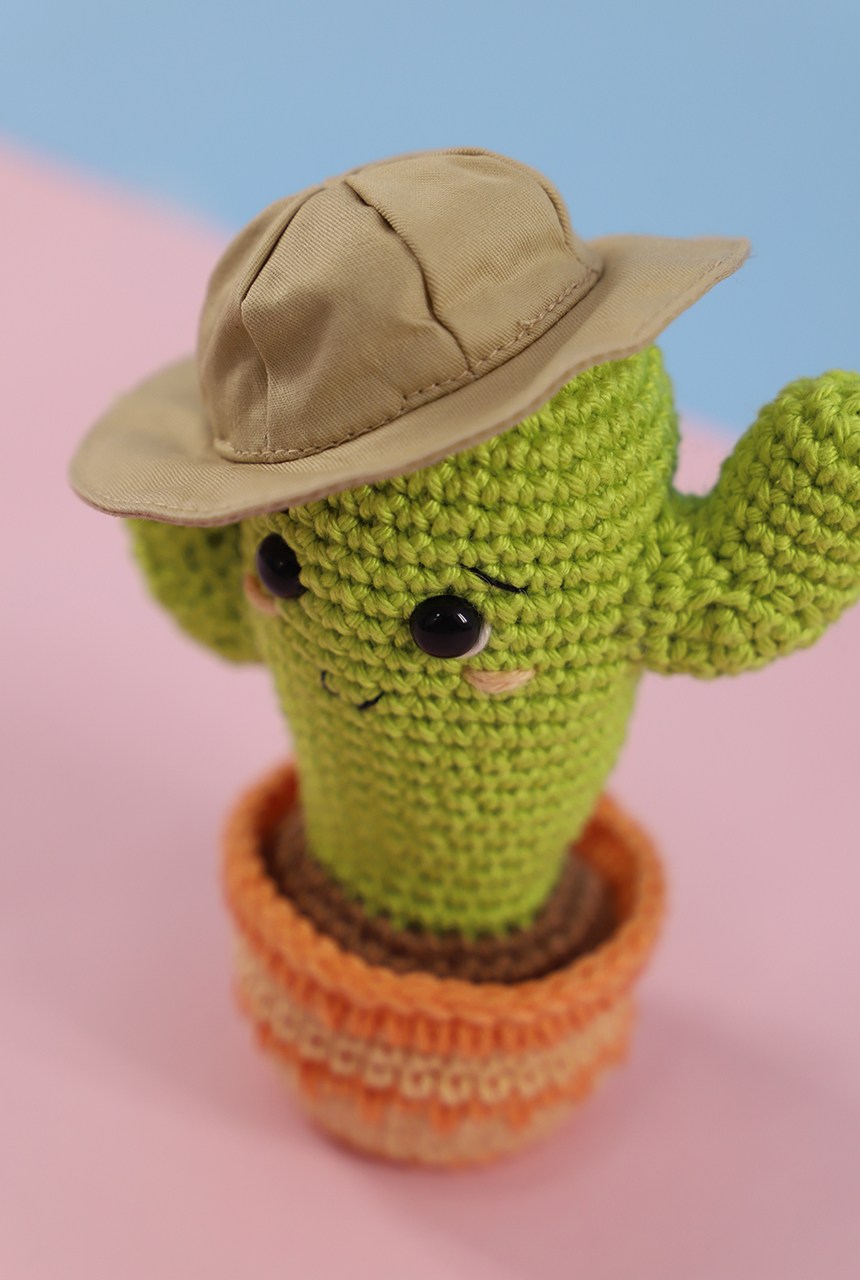 Jerry Cactus Guarda Alfileres  Amigurumi PATRÓN PDF