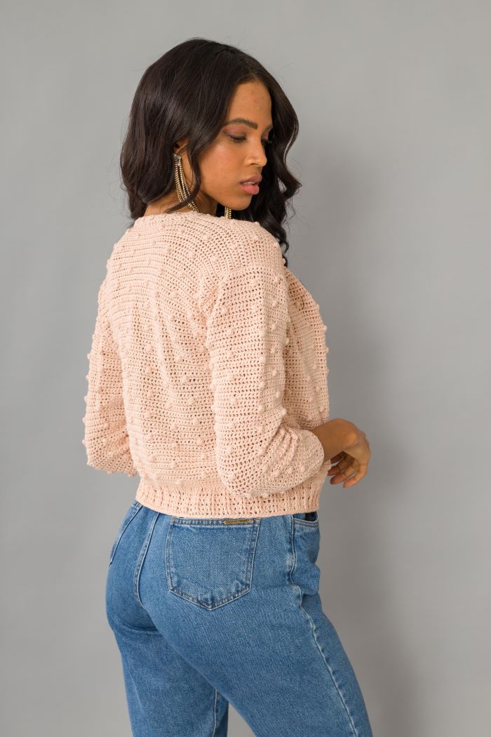 ¡Look de Primavera! Chaqueta Link en Crochet PATRÓN