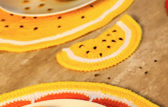 ¡Momento de Decorar! Set de Maracuyá en Crochet PATRÓN