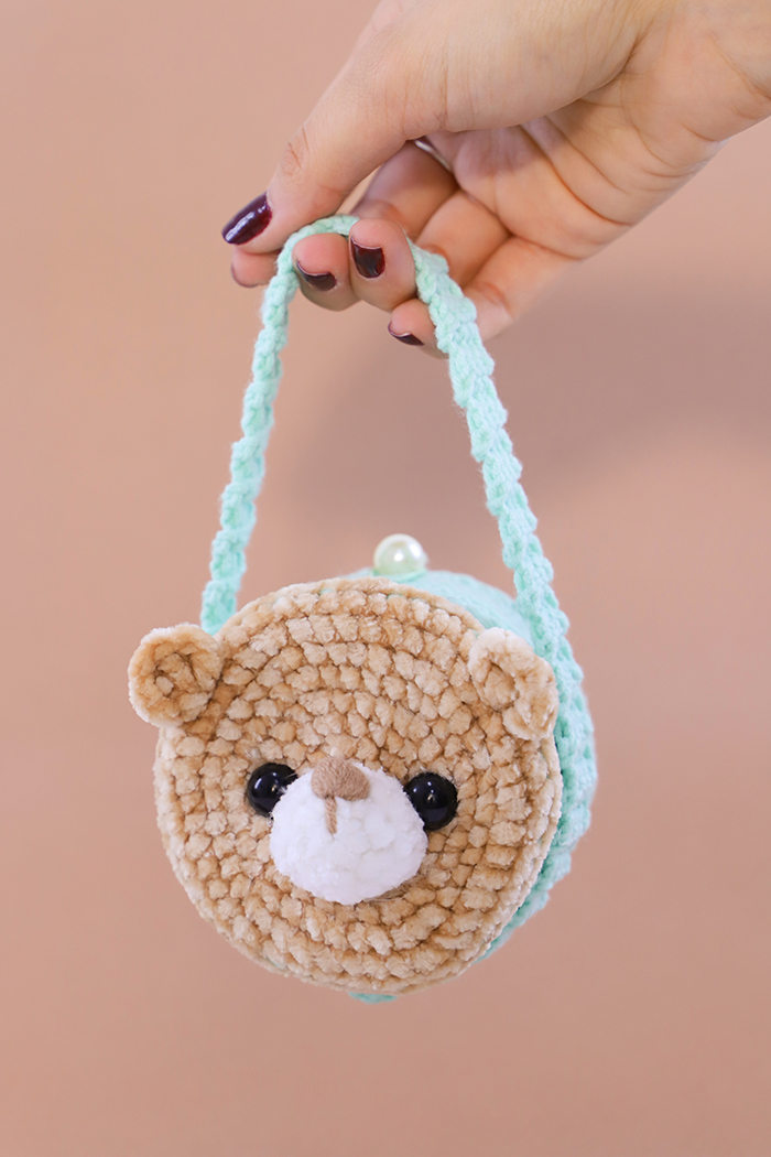 ¡Un Mini Amigo! Bolso Osi Infatil en Amigurumi PATRÓN