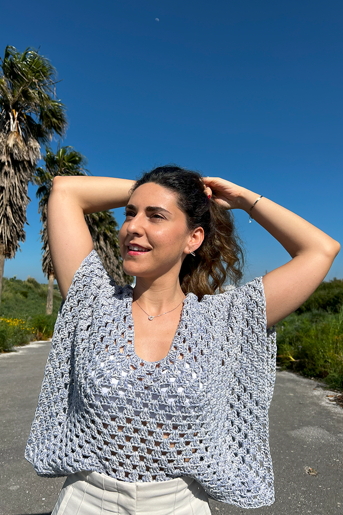 Chaleco Crochet Granny Vintage ¡Aprende Ya! PATRÓN