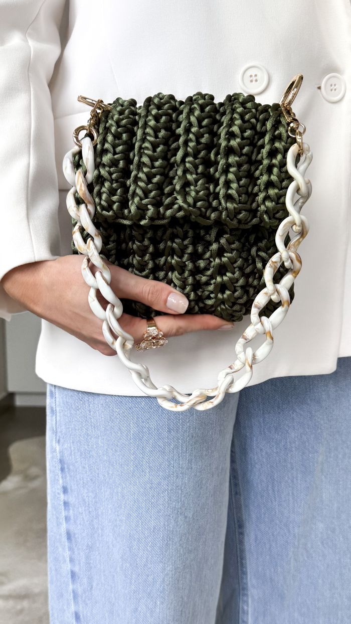 La Bolsa Veneza que Necesitas en Crochet PATRÓN GRATIS