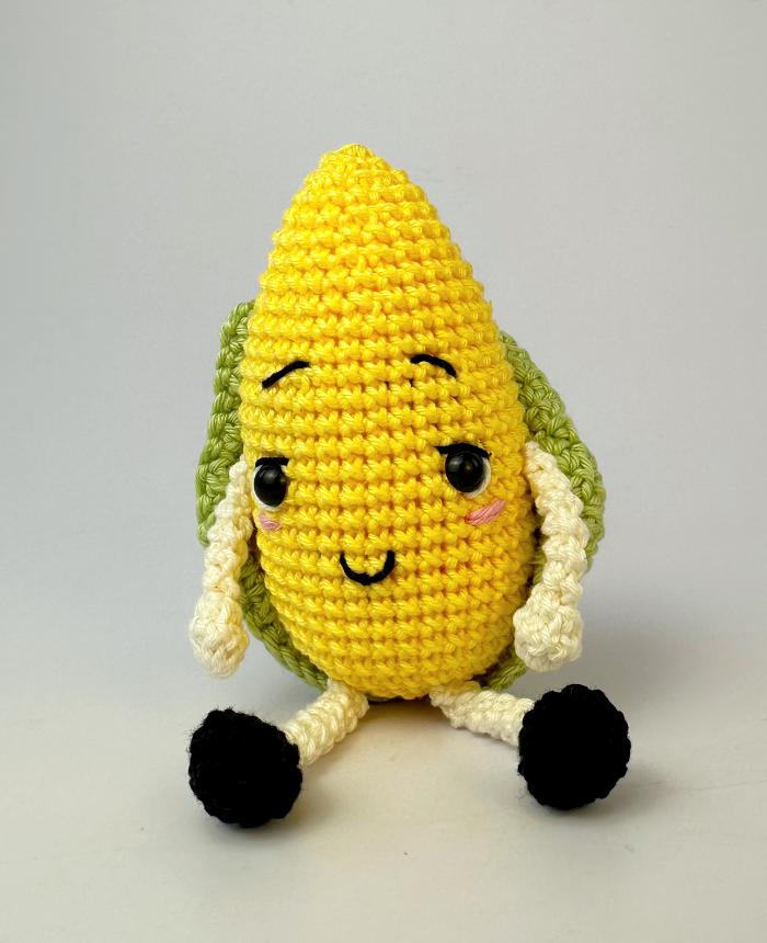 ¡Conoce a Pop Maíz! El Juguete más Dulce en Amigurumi PATRÓN PDF
