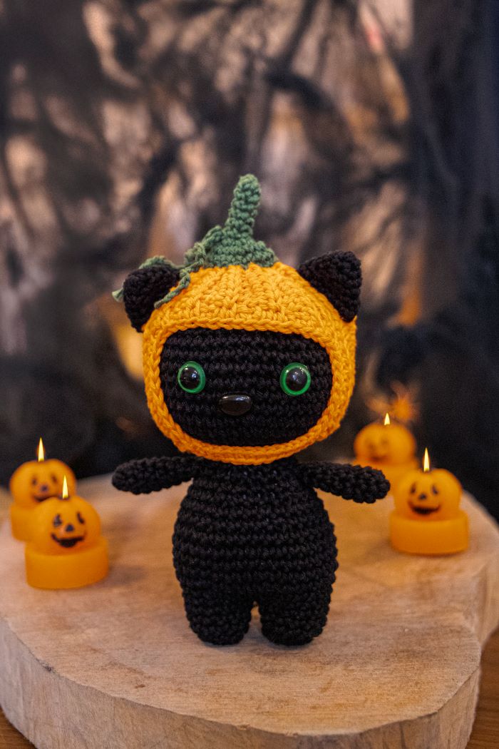 ¡Alerta de Ternura! Conoce a Mishu la Calabaza en Amigurumi