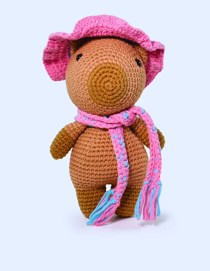 Capibara Tita Amigurumi para Principiantes paso a paso PATRON GRATIS