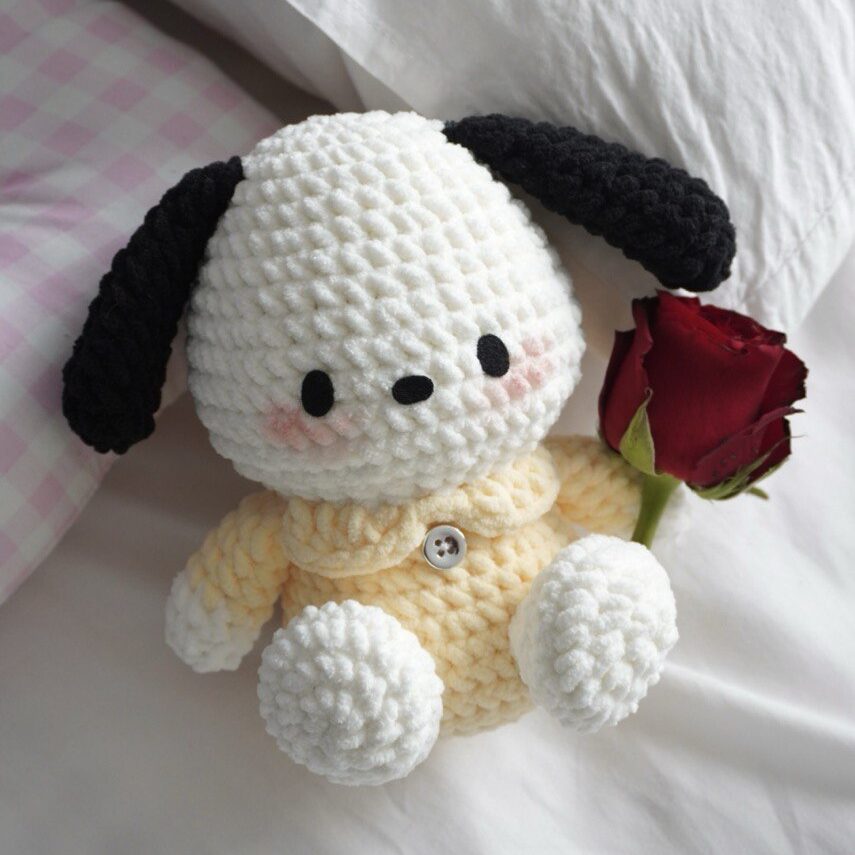 Teje un Compañero Único: Perro Tico Amigurumi PATRON PDF