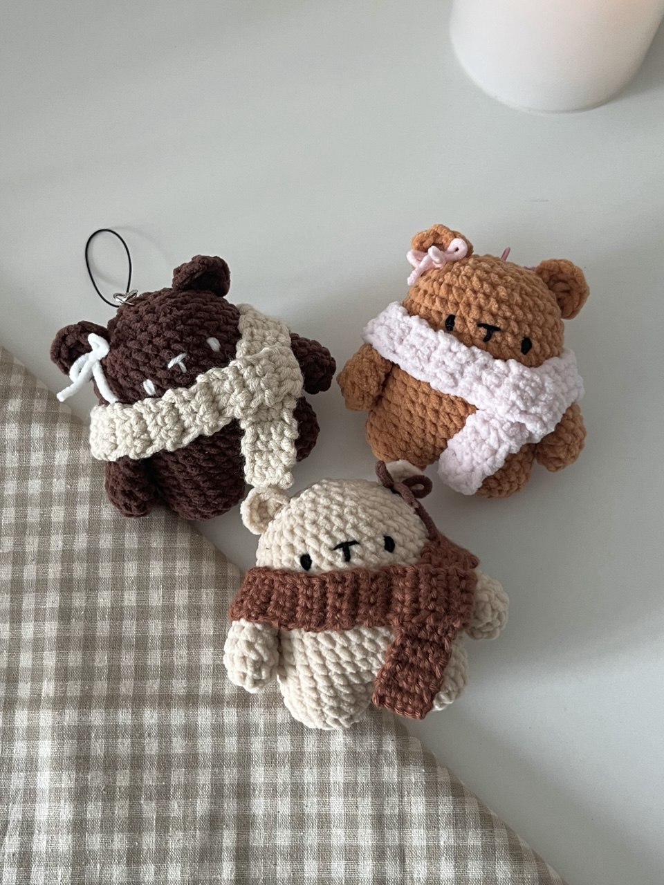 ¡LOS MEJORES ACCESORIOS! Charm Kawaii Ositos Cariñositos en Crochet