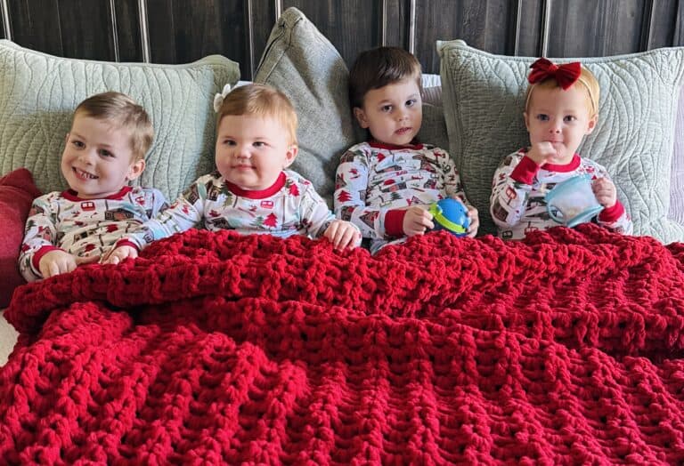 ¿ERES PRINCIPIANTE? Debuta con la Manta Tesoro de Invierno en Crochet la Amara, toda tu Familia! PATRON