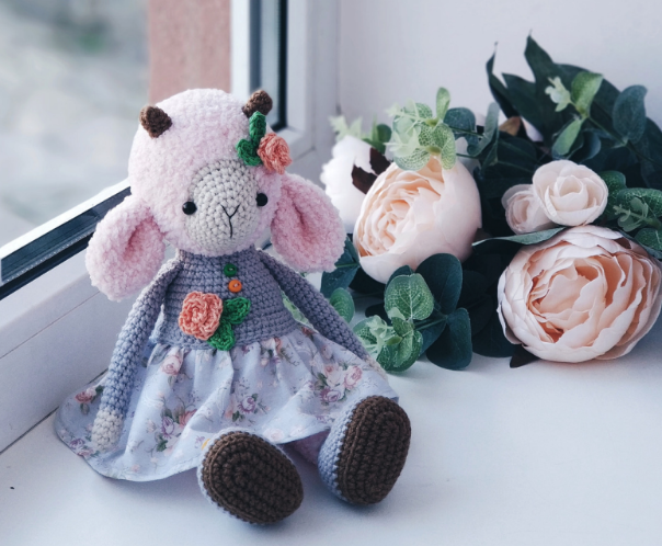 Corderito July Amigurumi paso a paso PATRON PDF