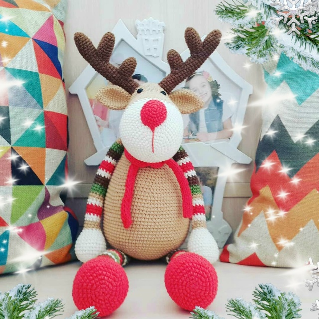 Reno Sparky PATRON AMIGURUMI EN PDF